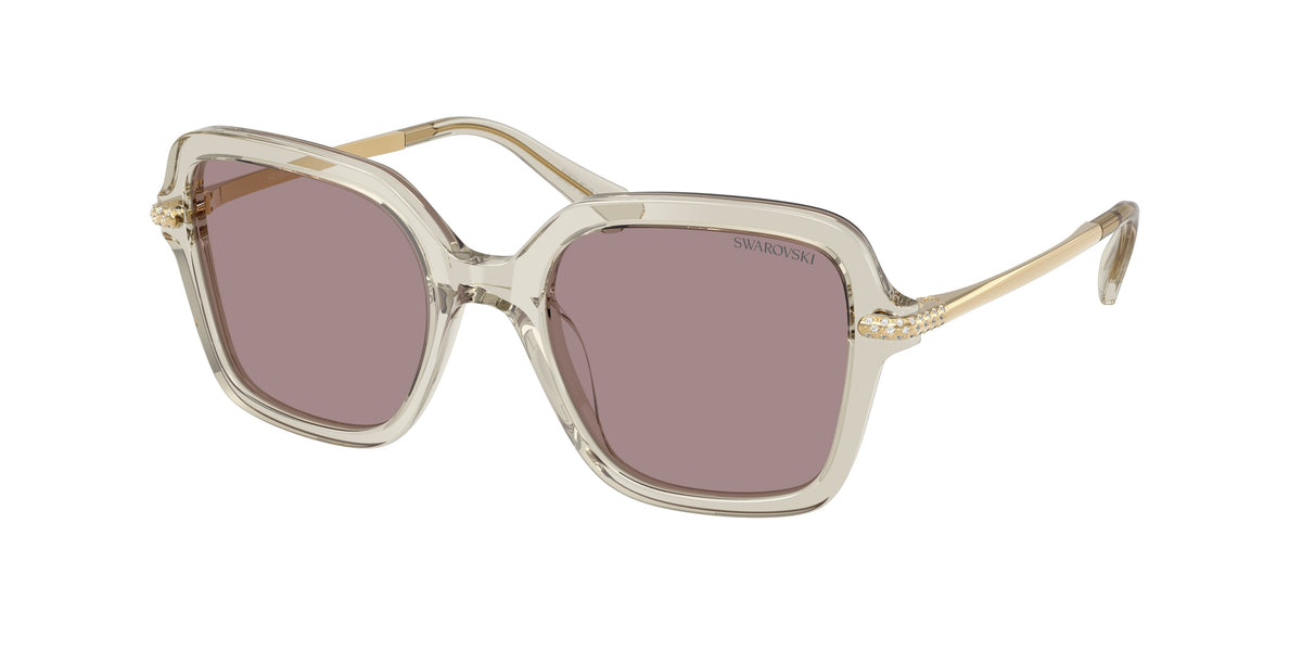 Swarovski SK6040 Transparent Beige Sunglasses