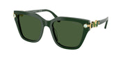 Swarovski SK6041F Dark Green Sunglasses
