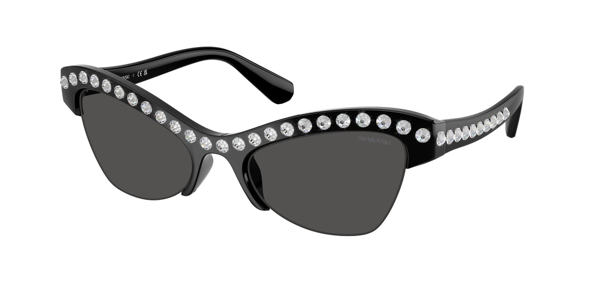 Swarovski SK6043 Black Sunglasses