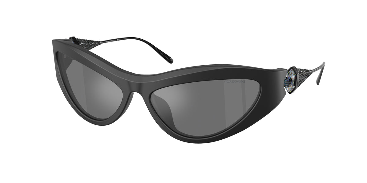 Swarovski SK6046 Matte Black Sunglasses