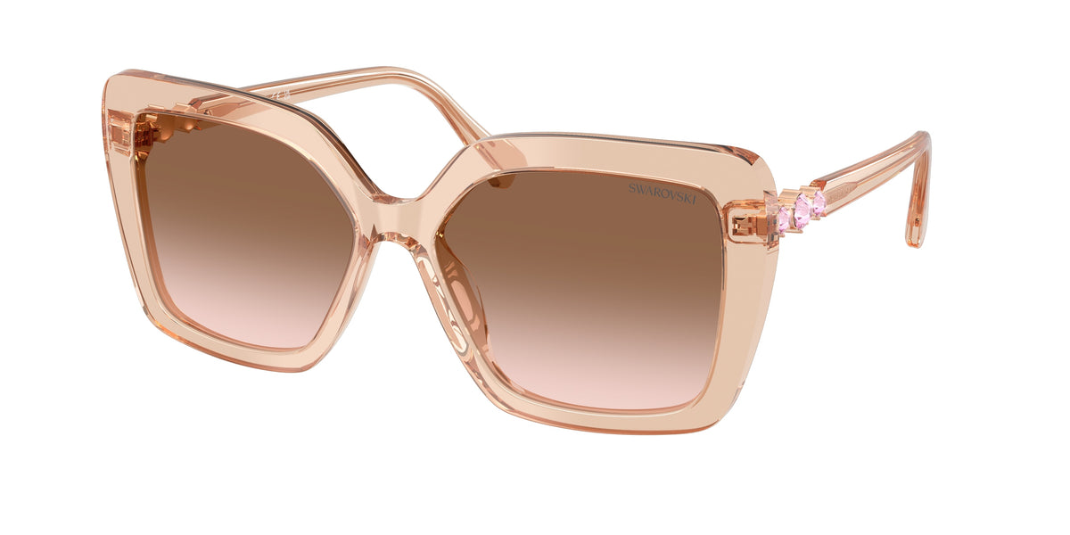 Swarovski SK6049 Transparent Beige Sunglasses