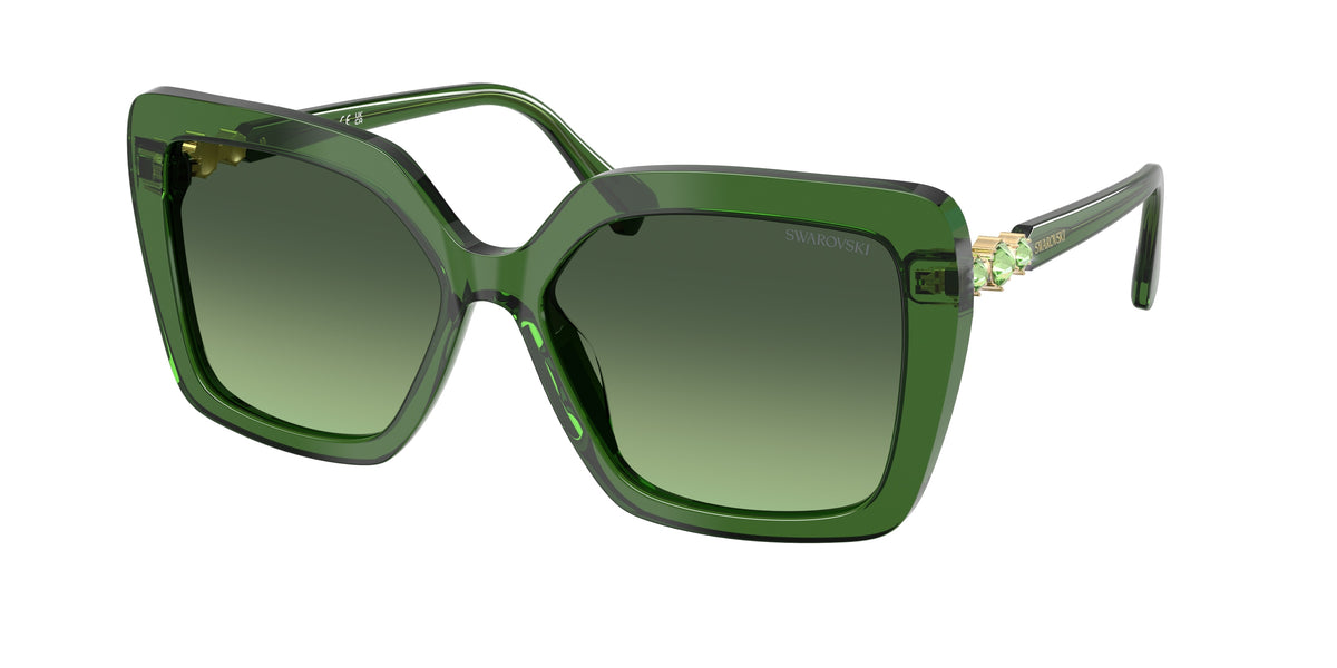 Swarovski SK6049 Milky Green Sunglasses