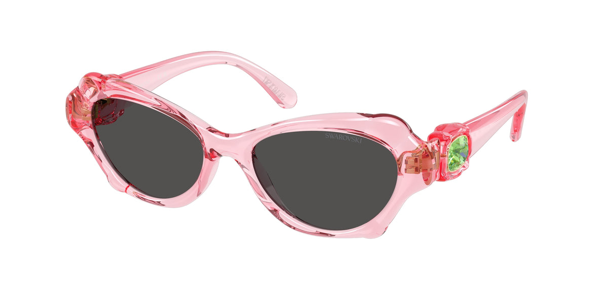Swarovski SK6050 Transparent Pink Sunglasses