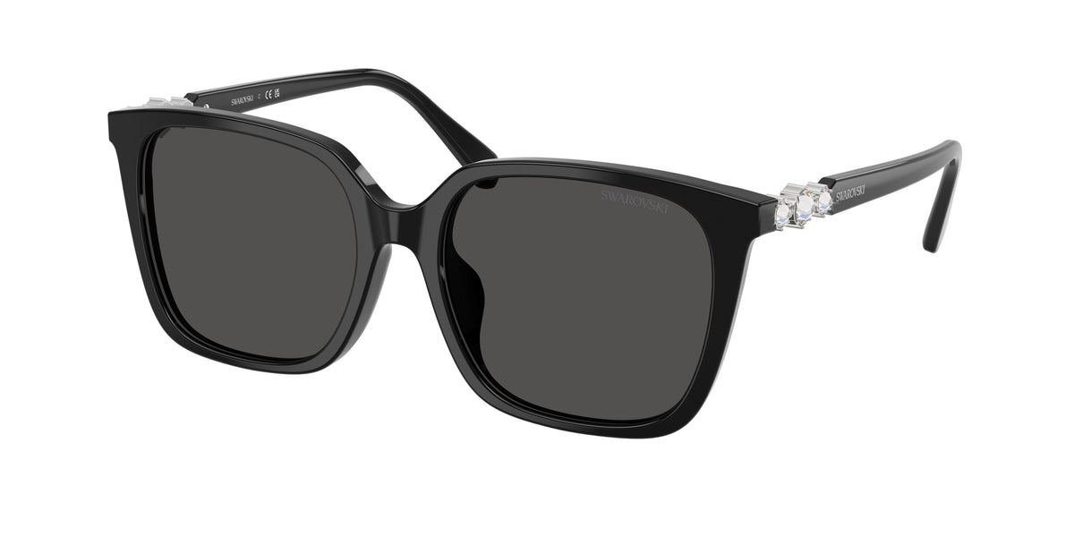 Swarovski SK6053D Black Sunglasses