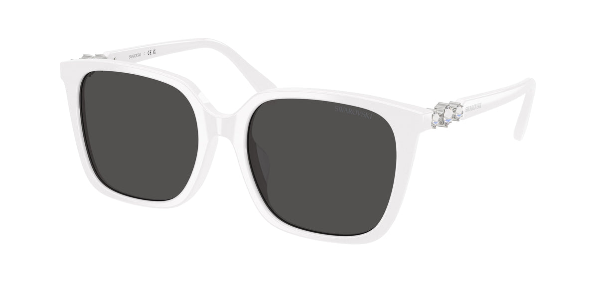 Swarovski SK6053D White Sunglasses