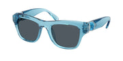Swarovski SK6056U Transparent Blue Sunglasses