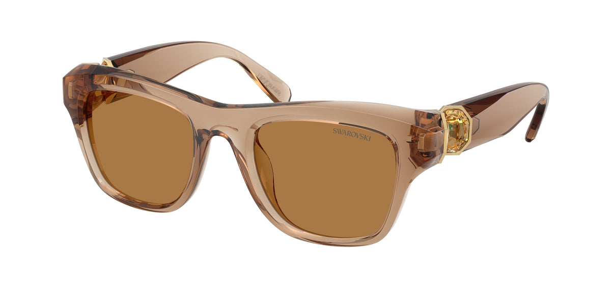 Swarovski SK6056U Transparent Beige Sunglasses