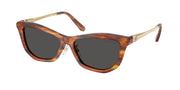 Swarovski SK6057F Striped Havana Sunglasses