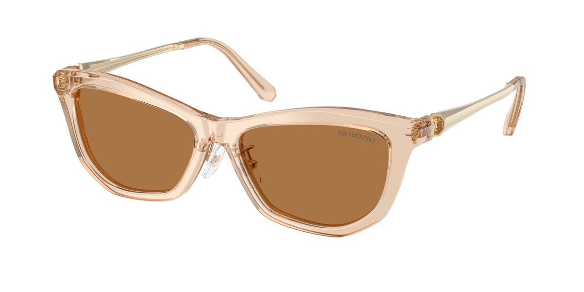 Swarovski SK6057F Transparent Beige Sunglasses