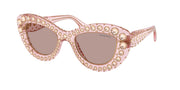 Swarovski SK6060 Transparent Pink Sunglasses