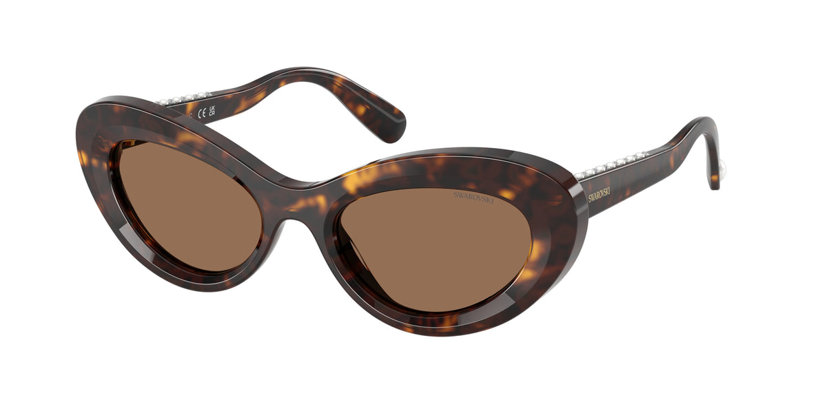 Swarovski SK6061U Havana Sunglasses