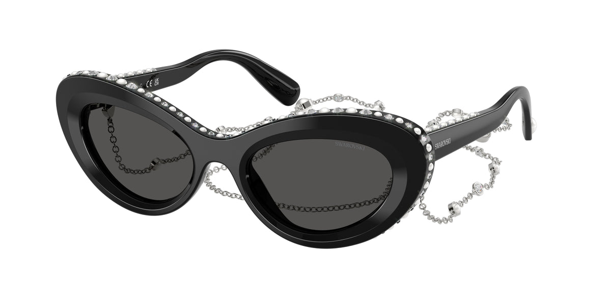 Swarovski SK6061U Black Sunglasses