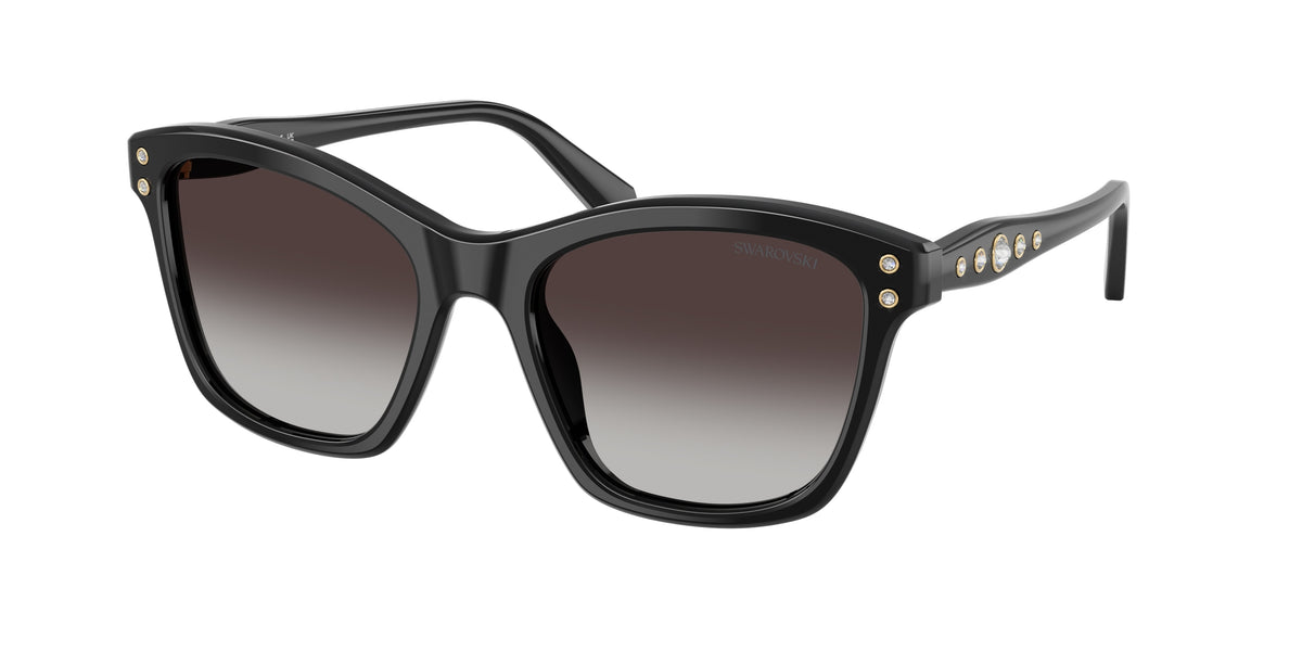 Swarovski SK6063F Black Sunglasses