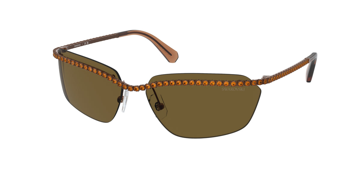 Swarovski SK7001 Brown Sunglasses