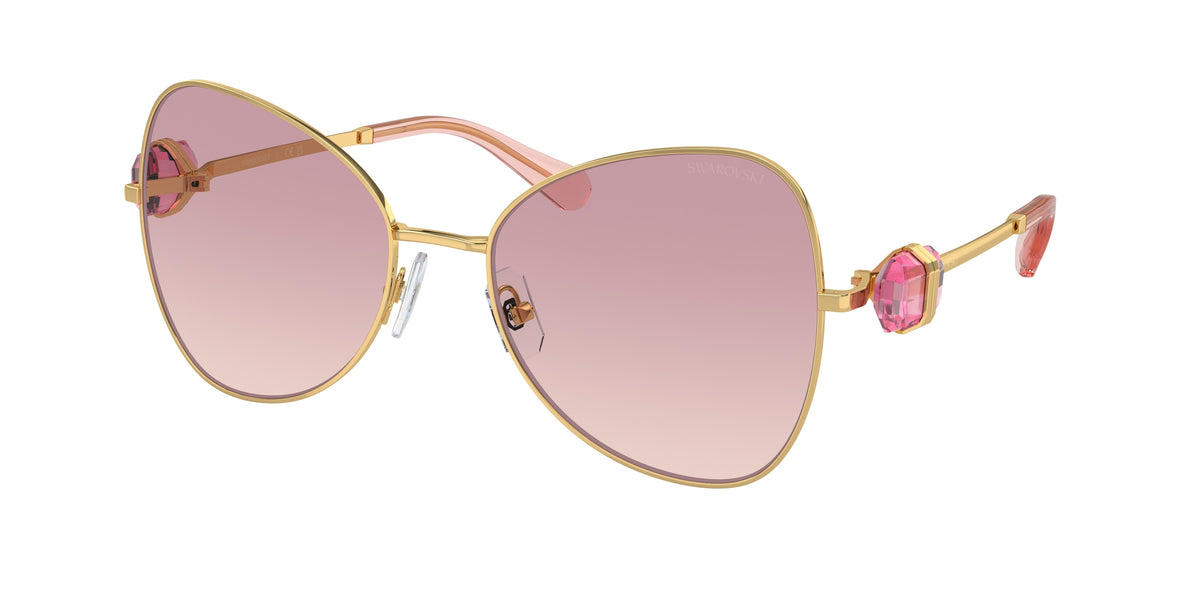 Swarovski SK7002 Gold Sunglasses