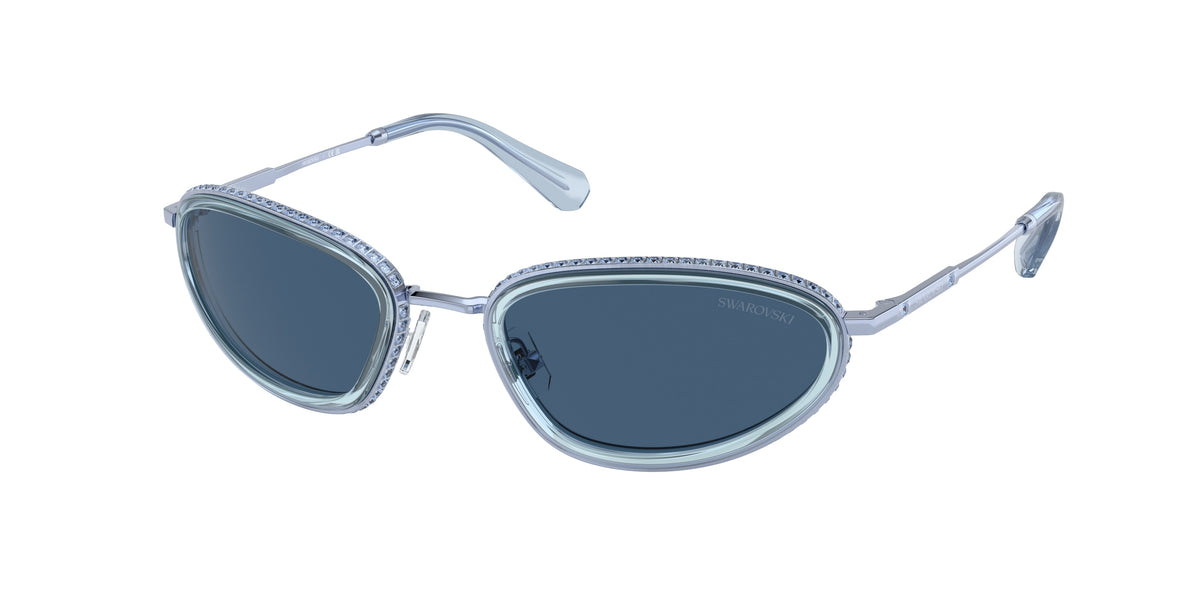 Swarovski SK7004 Light Blue Sunglasses