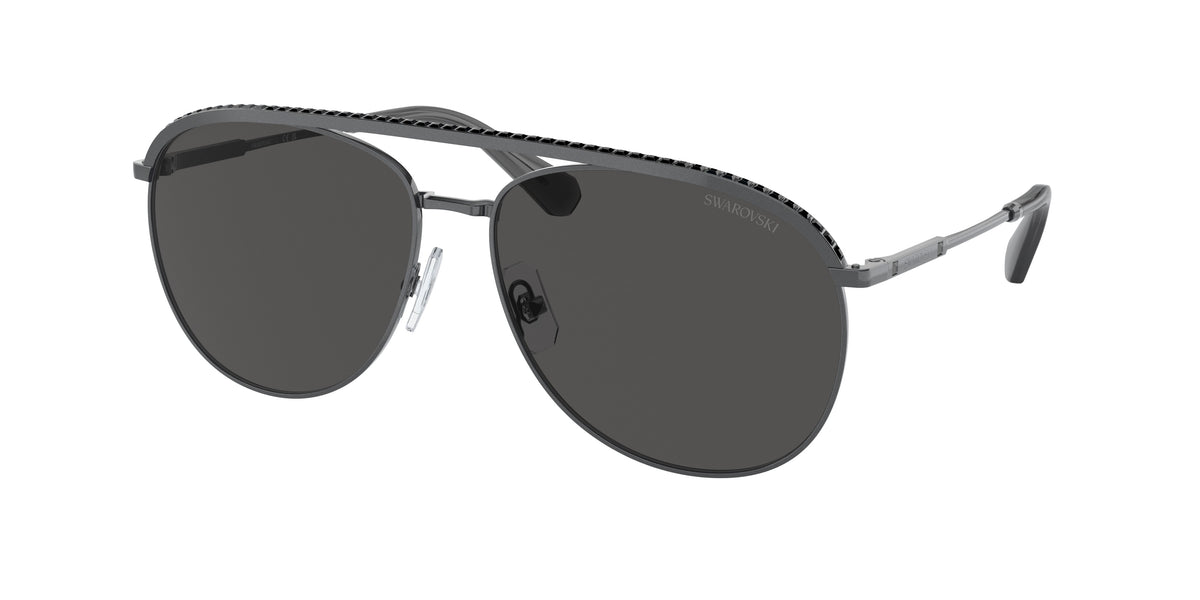 Swarovski SK7005 Dark Silver Sunglasses