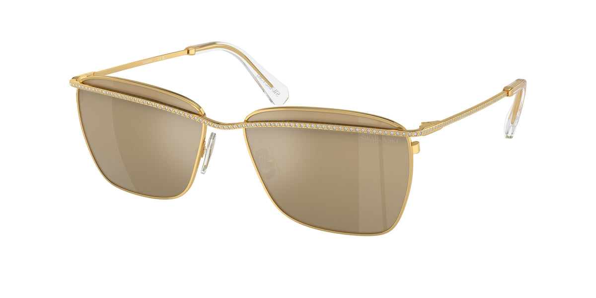Swarovski SK7006 Dark Yellow Sunglasses