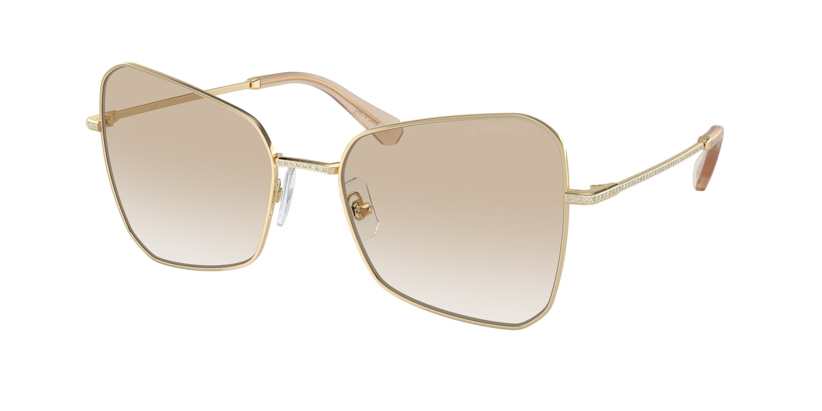 Swarovski SK7008 Pale Gold Sunglasses