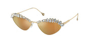 Swarovski SK7009 Pale Gold Sunglasses