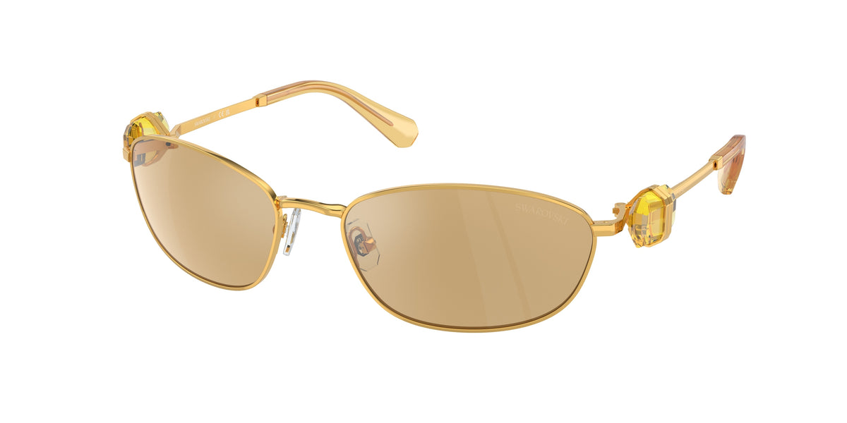 Swarovski SK7010 Yellow Gold Sunglasses
