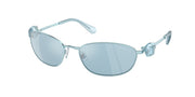 Swarovski SK7010 Light Blue Sunglasses