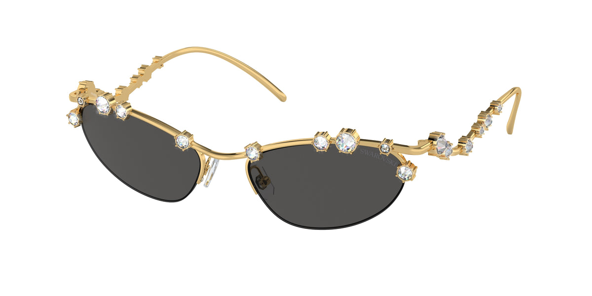 Swarovski SK7016 Gold Sunglasses
