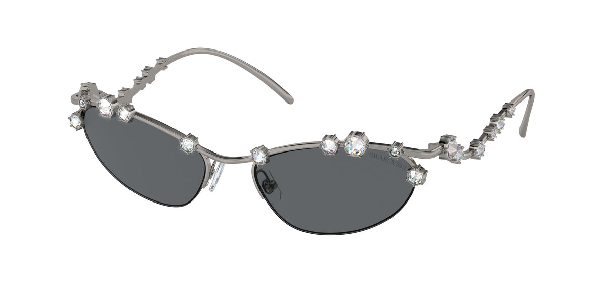 Swarovski SK7016 Gunmetal Sunglasses