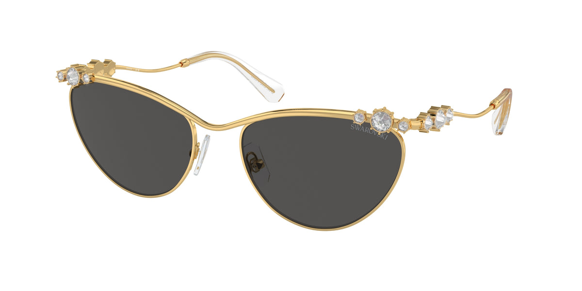 Swarovski SK7017 Gold Sunglasses
