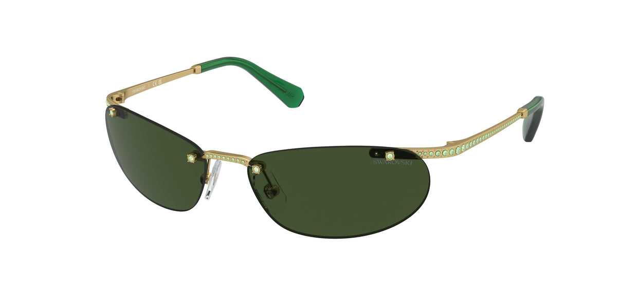 Swarovski SK7019 Matte Gold Sunglasses