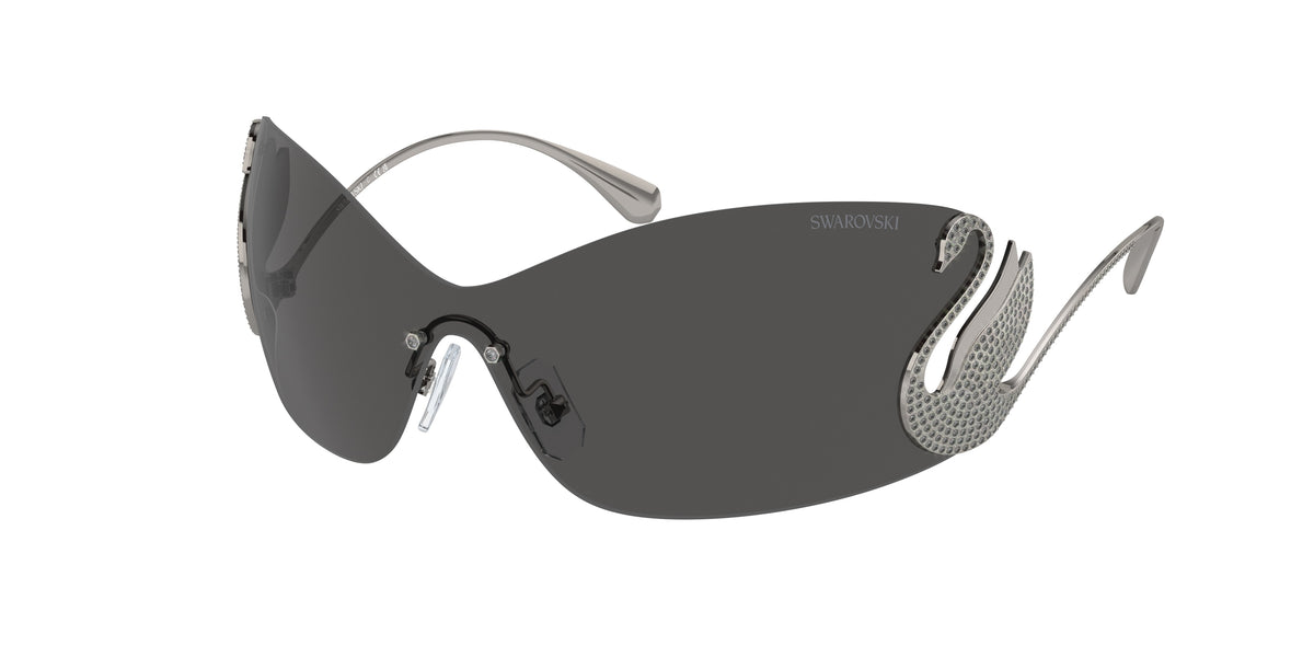 Swarovski SK7020 Gunmetal Sunglasses