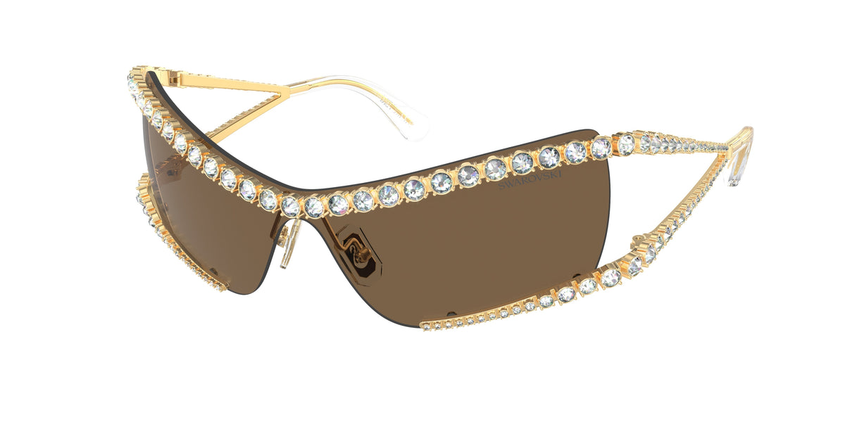 Swarovski SK7022 Gold Sunglasses