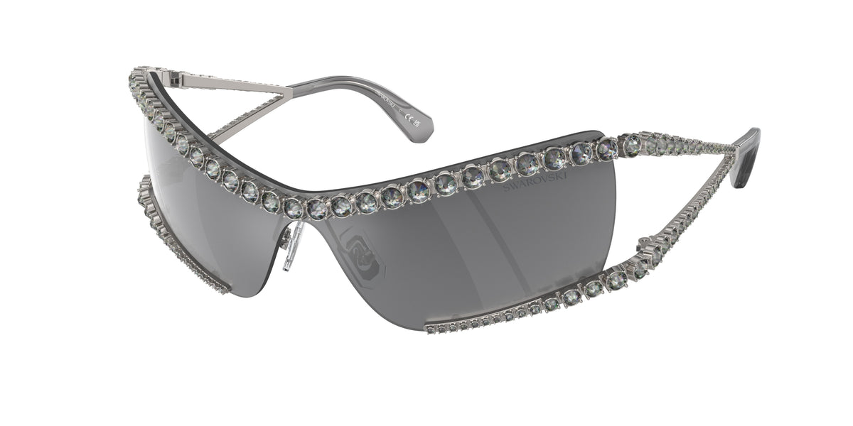 Swarovski SK7022 Gunmetal Sunglasses