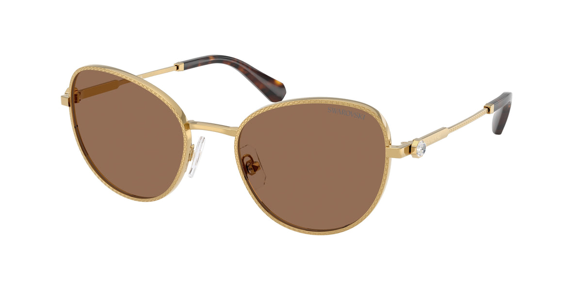 Swarovski SK7032 Gold Sunglasses