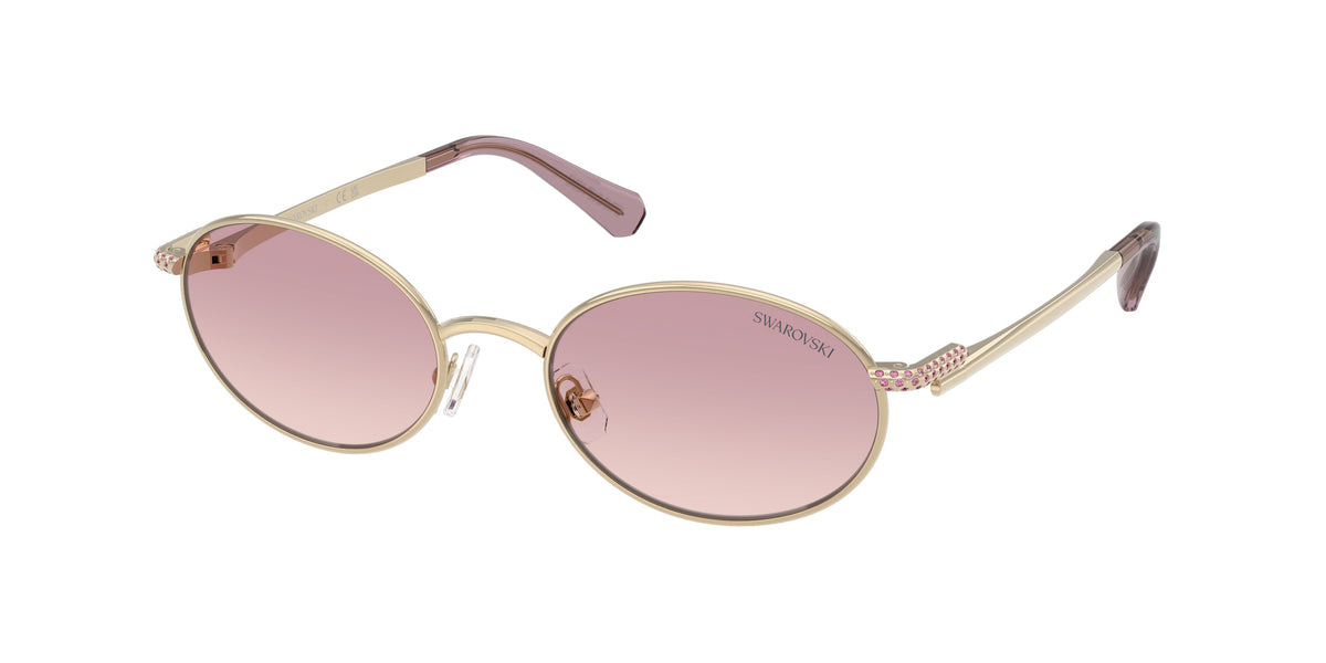 Swarovski SK7033 Pale Gold Sunglasses