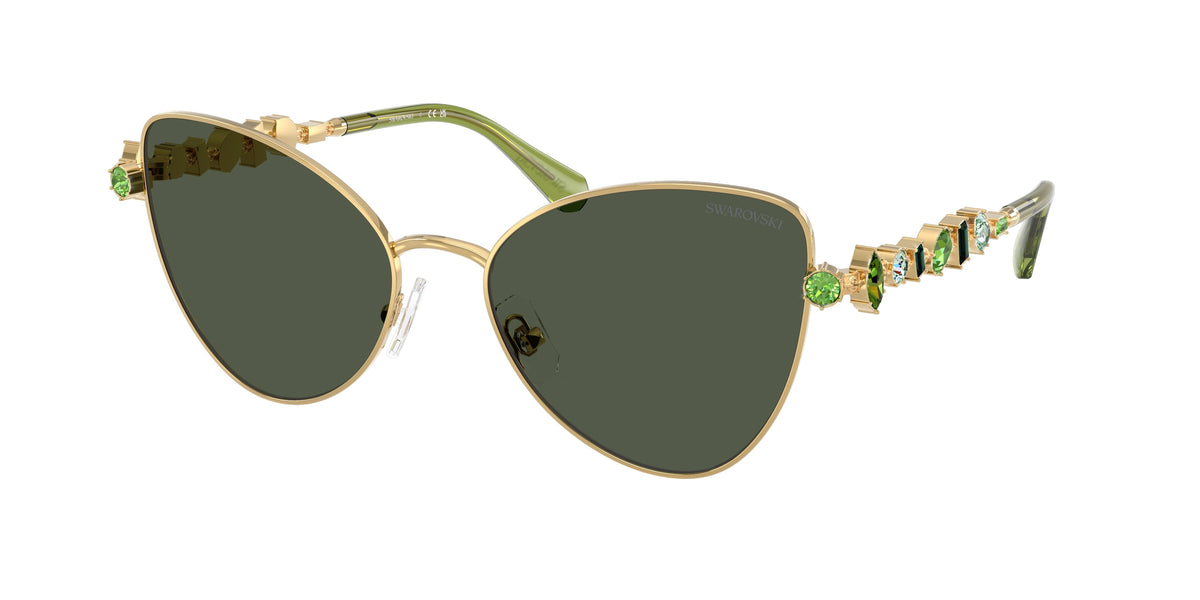 Swarovski SK7034 Gold Sunglasses