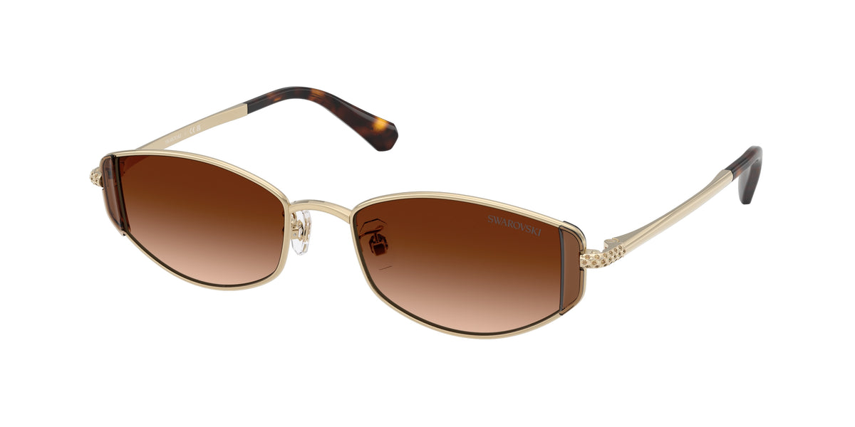 Swarovski SK7035D Pale Gold Sunglasses