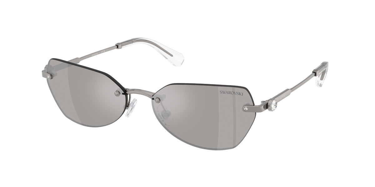 Swarovski SK7038 Gunmetal Sunglasses