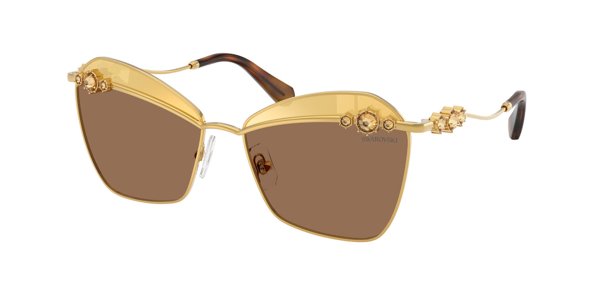 Swarovski SK7040 Yellow Gold Sunglasses
