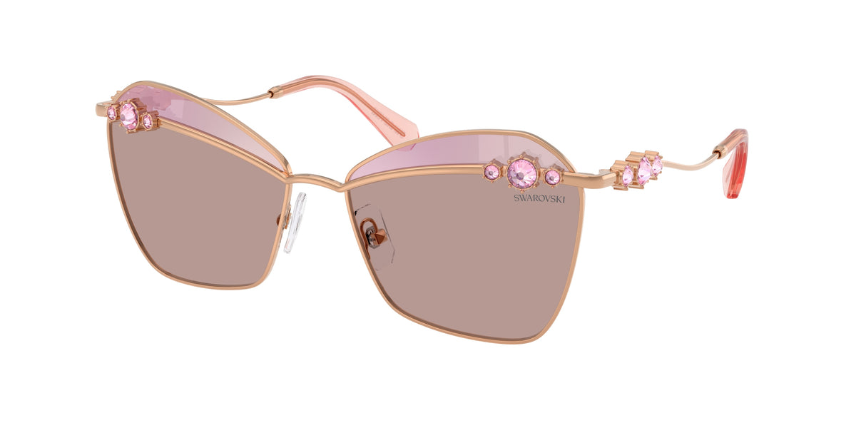 Swarovski SK7040 Rose Gold Sunglasses