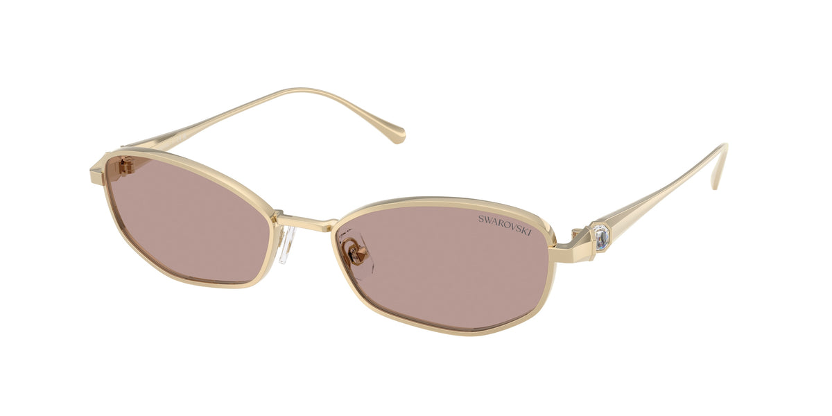 Swarovski SK7042 Pale Gold Sunglasses