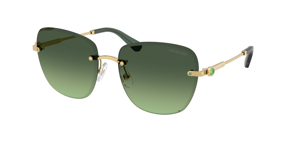 Swarovski SK7043 Gold Sunglasses