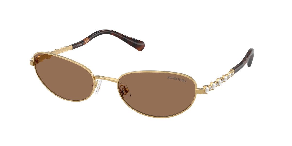 Swarovski SK7044 Gold Sunglasses