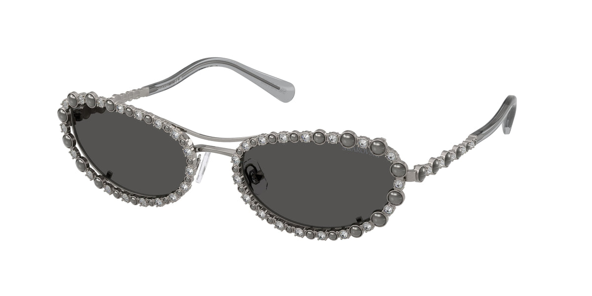 Swarovski SK7044 Gunmetal Sunglasses