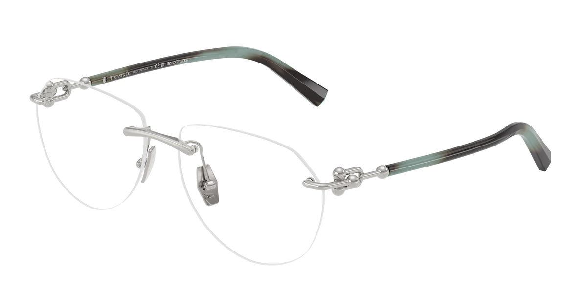 Tiffany & Co. TF1173K Silver Gold Plated Eyeglasses