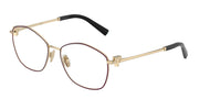 Tiffany & Co. TF1174 Burgundy On Pale Gold Eyeglasses
