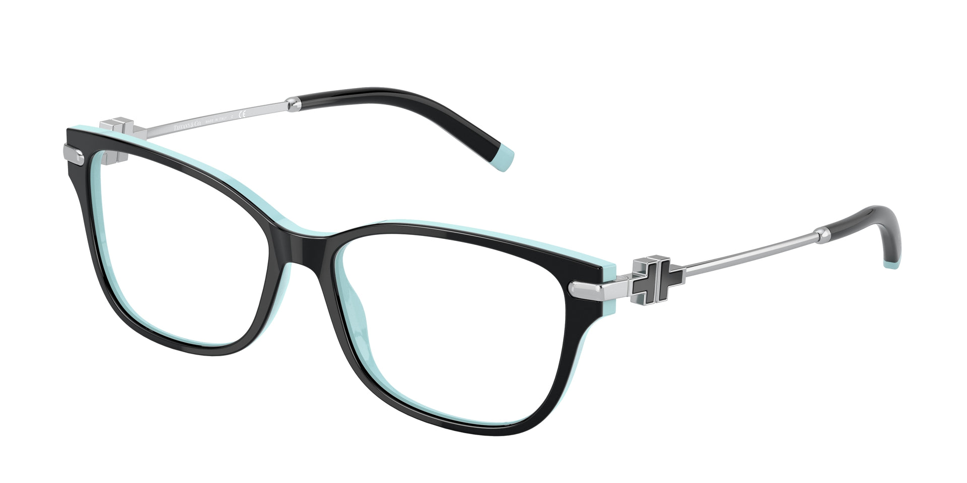 Tiffany & Co. TF2207 Black On Tiffany Blue Eyeglasses