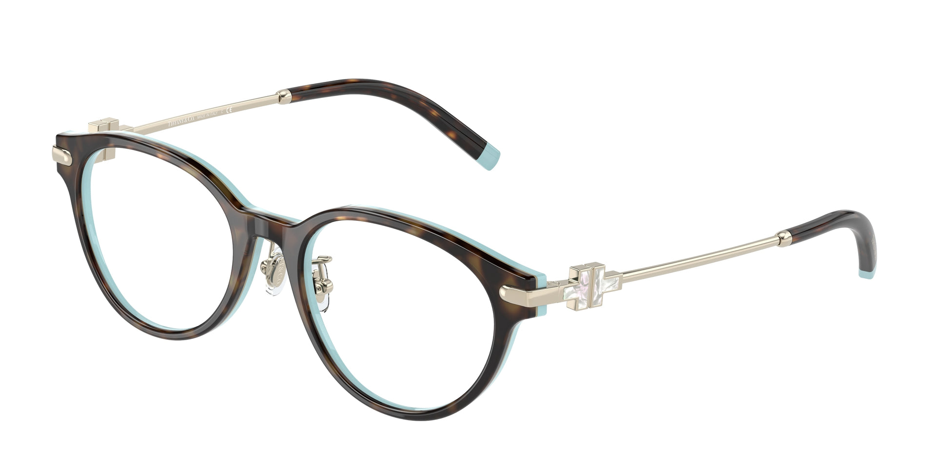 Tiffany & Co. TF2218D Havana On Tiffany Blue Eyeglasses