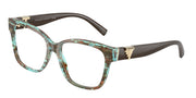 Tiffany & Co. TF2246 Havana Tiffany Blue Eyeglasses