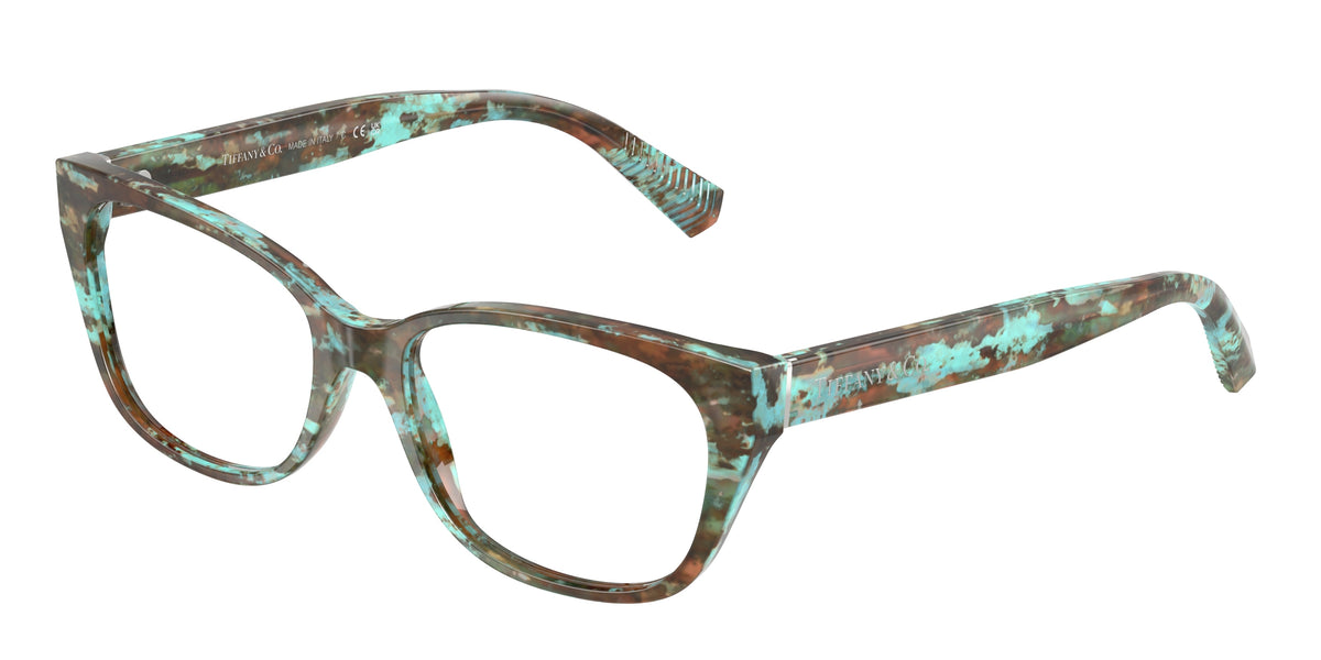 Tiffany & Co. TF2261 Havana Tiffany Blue Eyeglasses